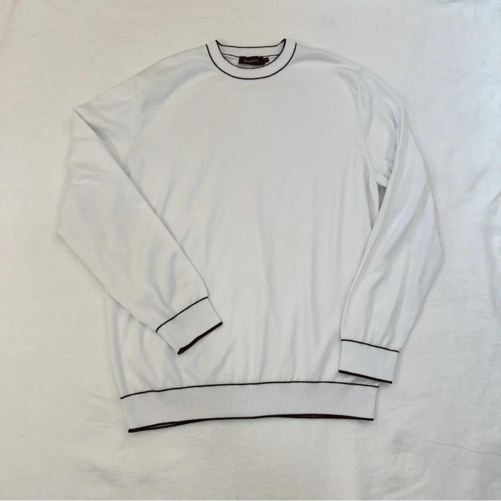 Bugatchi Solid Crew‎ Neck Sweater
